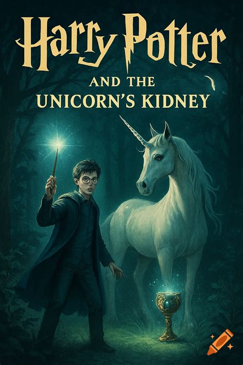 A dark fantasy book cover showing Harry Potter facing three hooded ...