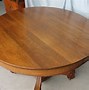 Image result for Antique Round Wood Table