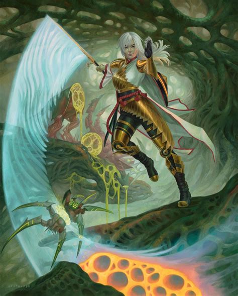 The Eternal Wanderer MtG Art from Phyrexia: All Will Be One Set by Alix ...