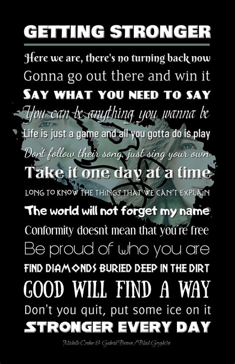 Getting Better Getting Stronger Song 的图像结果