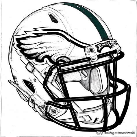 Philadelphia Eagles Coloring Pages - Free & Printable!