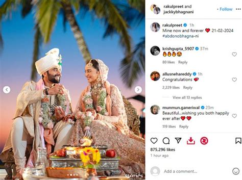 First Pictures: Rakul Weds Jackky - Rediff.com movies