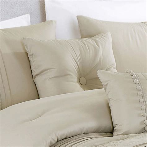 7-Piece Maggie Grey Comforter Set, King