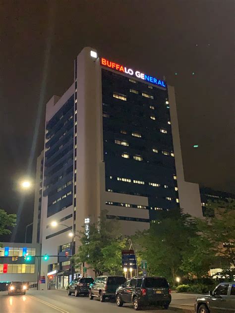 Buffalo General Medical Center goes red, white & blue for Bellavia
