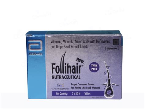 Buy New Follihair Tablet - Bottle Twin Pack Online at Best Price ...