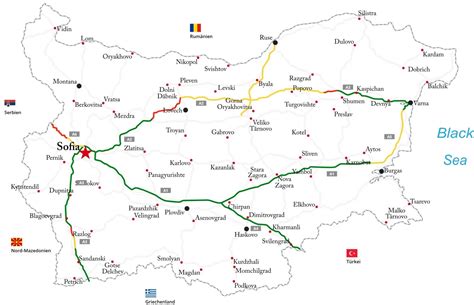 Motorways in Bulgaria – Complete Overview | Vignettebulgaria.com