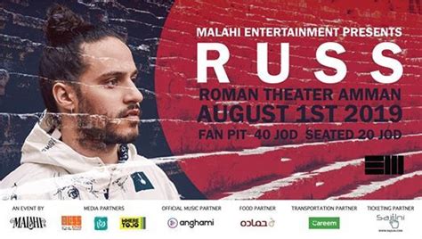 RUSS at The Roman Theater Amman, Roman theater, Amman, 1 August 2019 ...