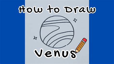 How to Draw Venus - YouTube