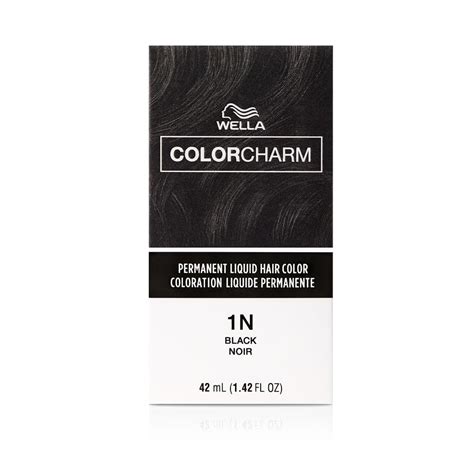 Colorcharm Permanent Liquid Hair Color For Gray Coverage 1n Black ...
