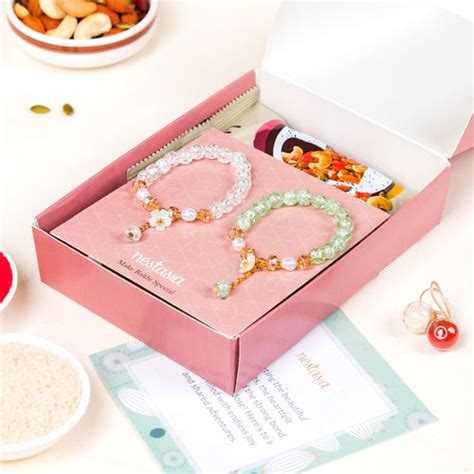 Rakhi Festivities Gift Hamper Set Of 6 Online - Premium Gift Hamper ...