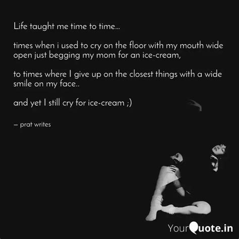 Life taught me time to ti... | Quotes & Writings by Prathibha Gowda ...