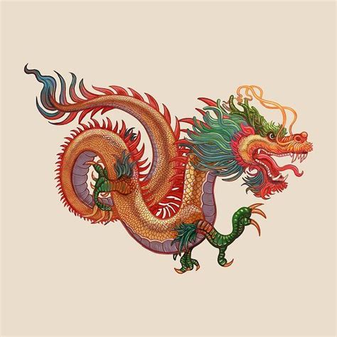 dragon year drawing