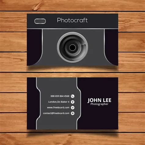 Unique Photography Business Cards 的图像结果