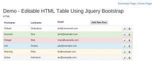 Image result for Add Edit Delete Bootstrap Table
