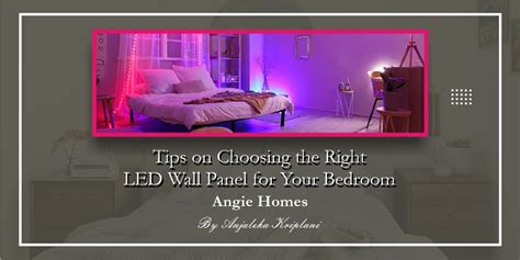 TV Panel Design: Elevate Your Bedroom's Style with Striking LED Wall ...