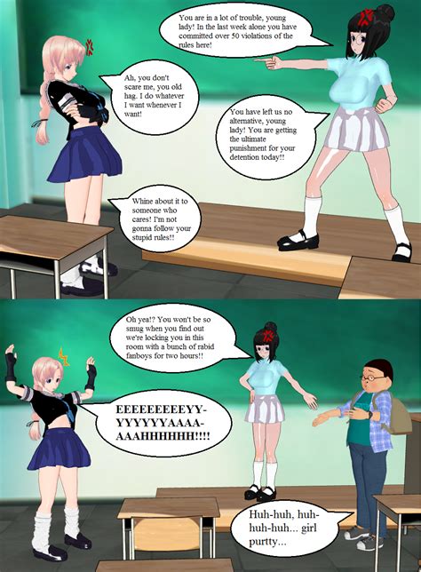 Nerd and Preppie, Schoolgirls for A4V4 | Daz 3D