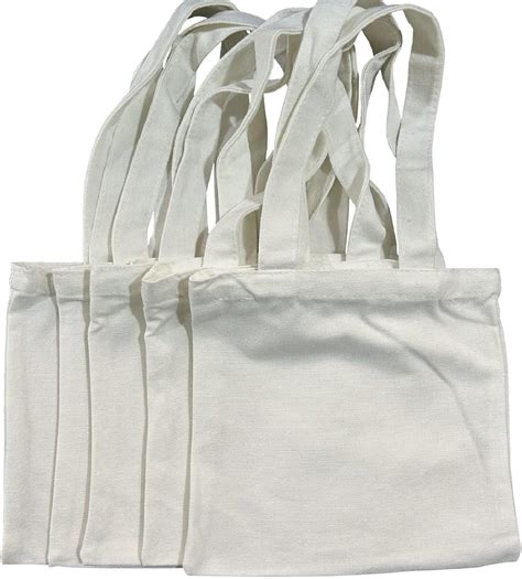 Amazon.com: New-to Market Small Canvas Tote,Mini Tote Bag,Heavy Duty ...