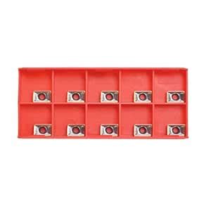 10 Pc Indexable APKT1003 Inserts APKT 1003 Carbide Turning Bits Lathe ...