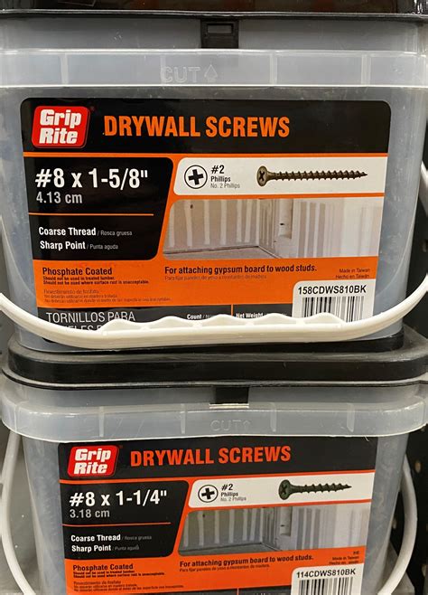 What Are Sheetrock Screws Used For at Glenna Keitt blog
