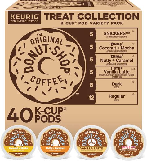 Amazon.com: The Original Donut Shop Regular Keurig Single-Serve K-Cup ...