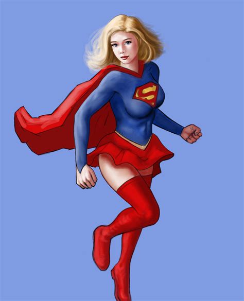 Supergirl fan art by GettingBackToArt on DeviantArt