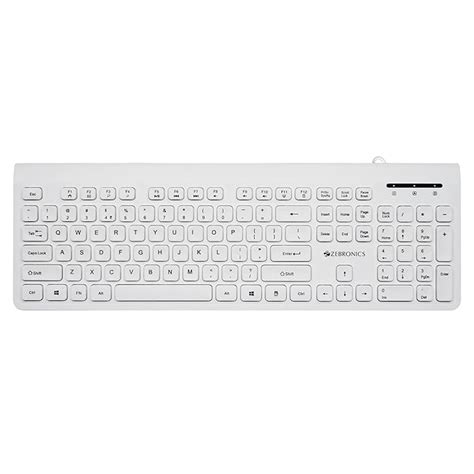 Amazon.in: Buy ZEBRONICS K51 Wired Keyboard with 105 Keys, 1.3m Cable ...