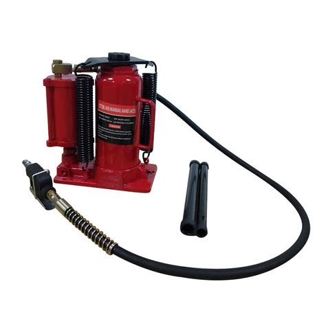 Buy 12 TON Air Hydraulic Manual Bottle Jack Hoist Automotive Shop Axle ...