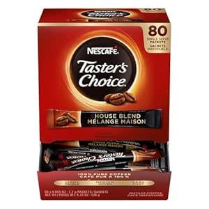 Nescafe Coffee, Taster's Choice Stick Packs, Original , 80 Count 4.79 ...