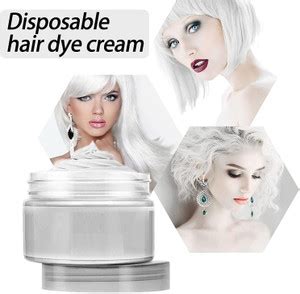 Libline Instant Hairstyle Cream Hair Color Wax , WHITE - Price in India ...