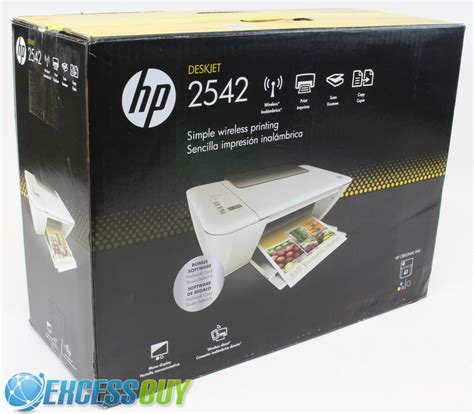 HP Printer Deskjet 2542 All in One Wireless Eprint Copy Scan WiFi | eBay