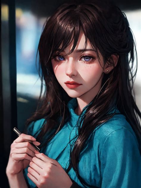 Semi-Realistic Portraits: Women in Focus №5, on ArtStation at https ...