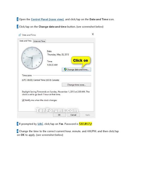 Adjust Date and Time 的图像结果