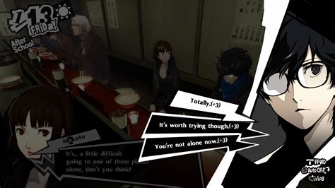 Classroom and Confidant Cheat Sheet Mod for Persona 5 Royal | P5R Mods