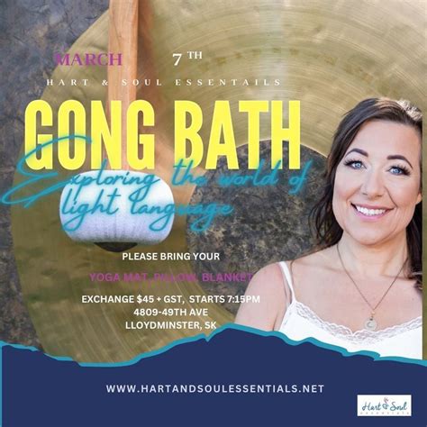 Gong Bath ~ Exploring Light Language , 4809-49th ave, Lloydminster, SK ...