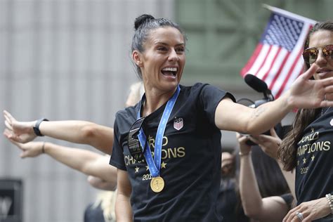Former US women’s soccer star Ali Krieger honored by Washington Spirit ...