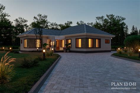 5 bedroom Open Concept House Plans 13041 – AfrohousePlans