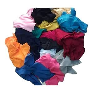 Edenwald 100% Cotton Waste Cloth for Cleaning Multi Purpose Multicolor ...