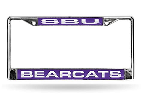 Rico NCAA Southwest Baptist Laser Chrome Frame, 15 x 8, Logo Color ...