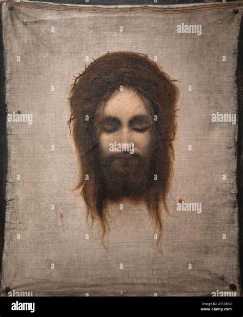 The Veil of Veronica by Gabriel Max. Dating: after 1874. Authorship: a ...