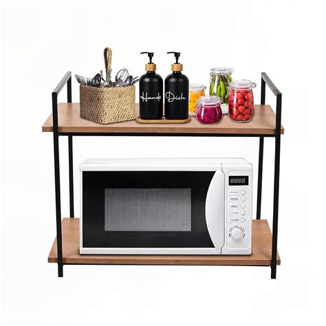 Kuber Industries Heavy Duty 2 Layer Multipurpose Microwave Oven Rack ...