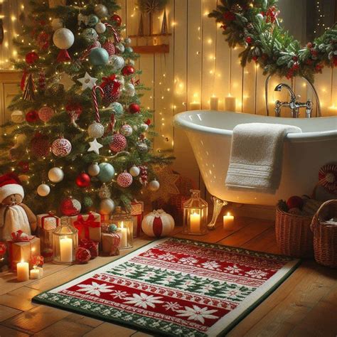 15 Christmas Bathroom Decor Ideas for Festive Cheer