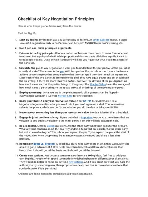 Negotiation Principles 的图像结果