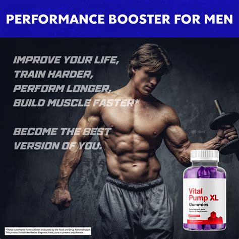 Vital Pump XL Gummies for Men Supplement (2 Pack - 120 Gummies)