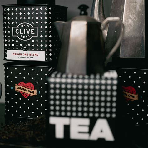 Origin One x No. 3 Clive Road Tea Tin