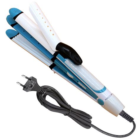 3in1 Professional PTC Heater Ceramic Anti-Static Hair Styling Flat Hair ...