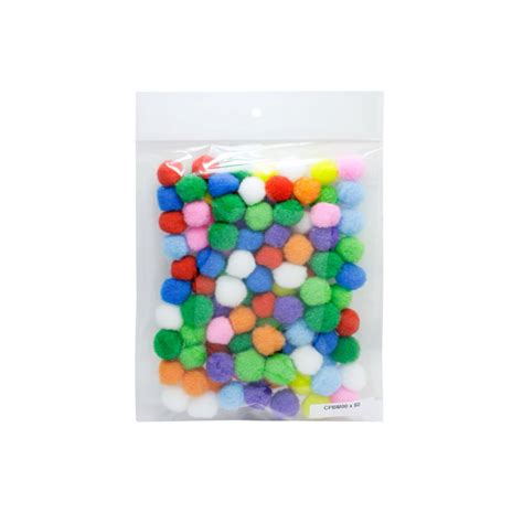 JAGS, Pom Pom Ball - Craft | Big | 10 pcs | 4 cm. – OXFORD stationers