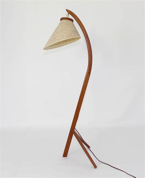 Mansion Decor: Mid Century Danish teak Bow Floor Lamp