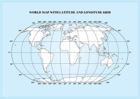 Printable blank world maps with grid – Artofit