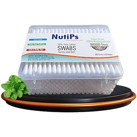 Buy Nutips Pure Cotton Swabs Online at Best Price of Rs 123.2 - bigbasket