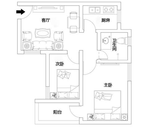 老房子也能这样玩 看如何把55平两房改造成airbnb民宿！